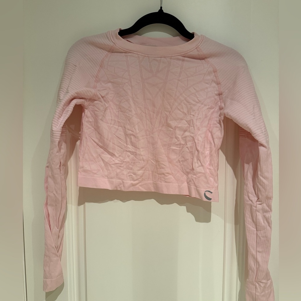 Climawear Light Pink Crop Top